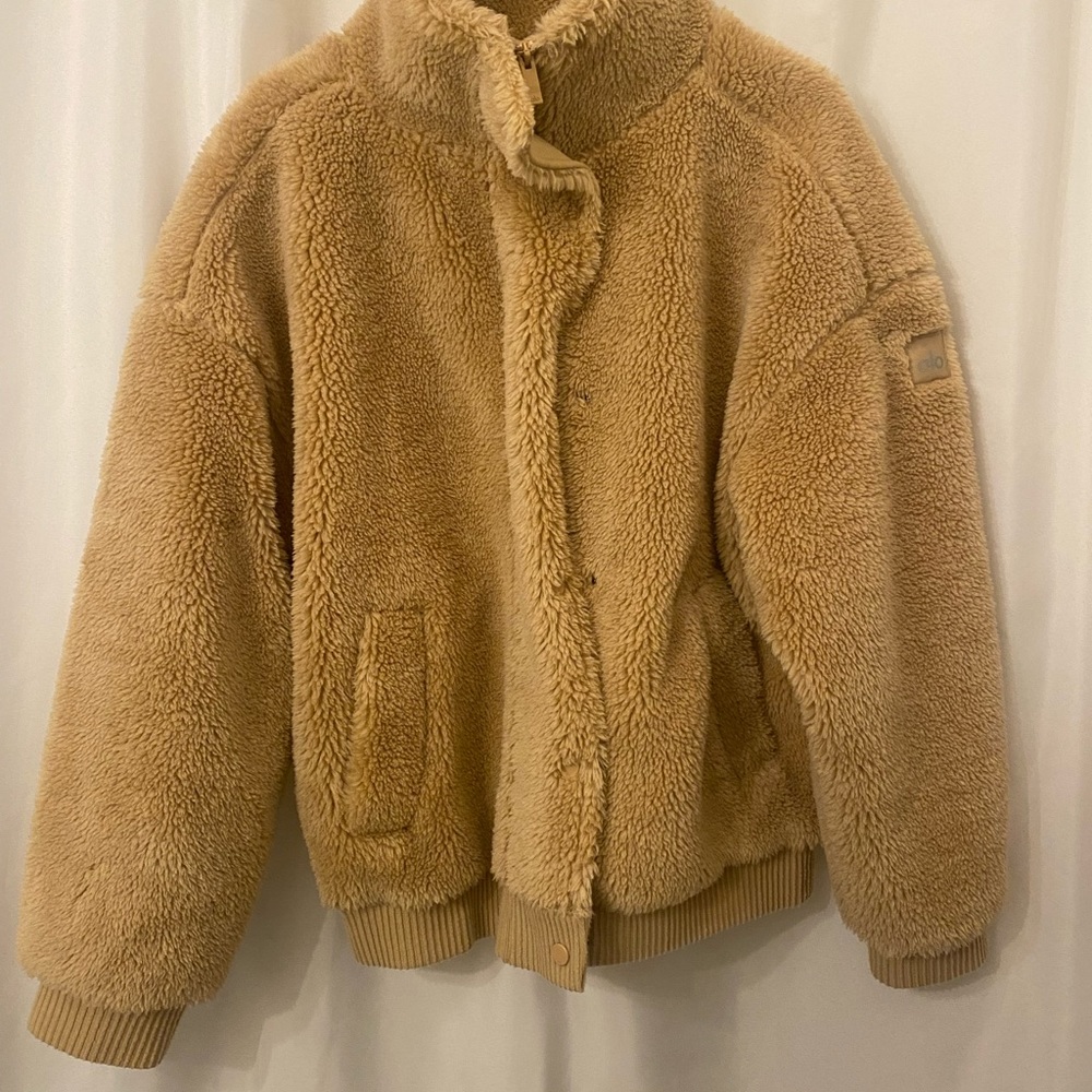 Alo Varsity Sherpa jacket. Size medium